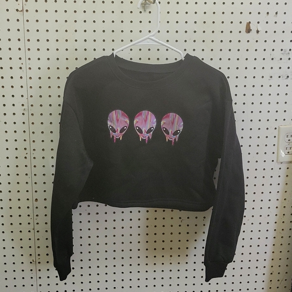 Cropped sweatshirt